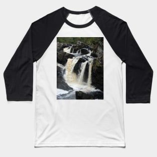 Rogie Falls, Scotland Baseball T-Shirt